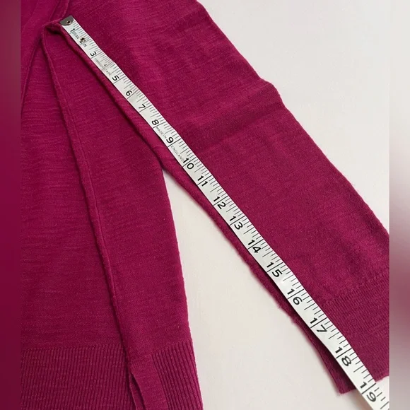 Cardigan Pink Open Front - Picture 11 of 12